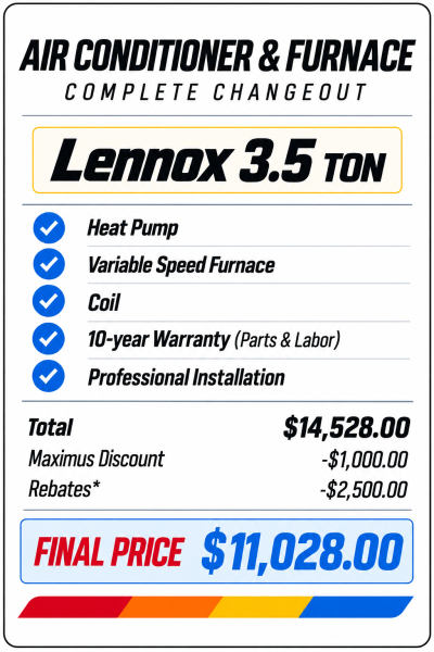 AC and Furnace Pricing 2